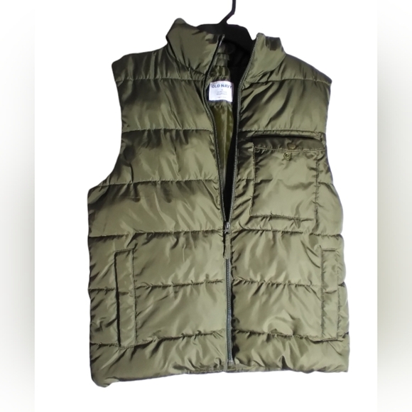 Old Navy Jackets & Blazers - Old Navy green puffer vest full zip